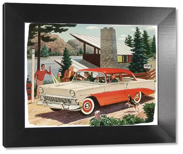 1956 Chevrolet Bel-Air Date: 1955