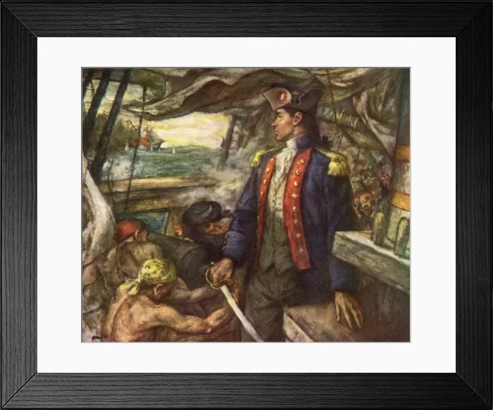 Framed Print : J. P. Jones and Crew Date: 1948 Framed Print : J. P. Jones and Crew Date: 1948