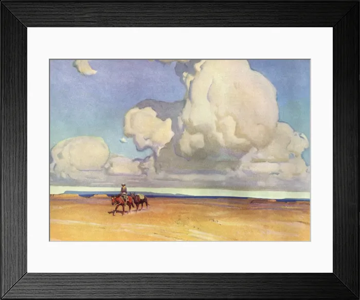 Framed Print : Soldier in Southwest Date: 1948 Framed Print : Soldier in Southwest Date: 1948