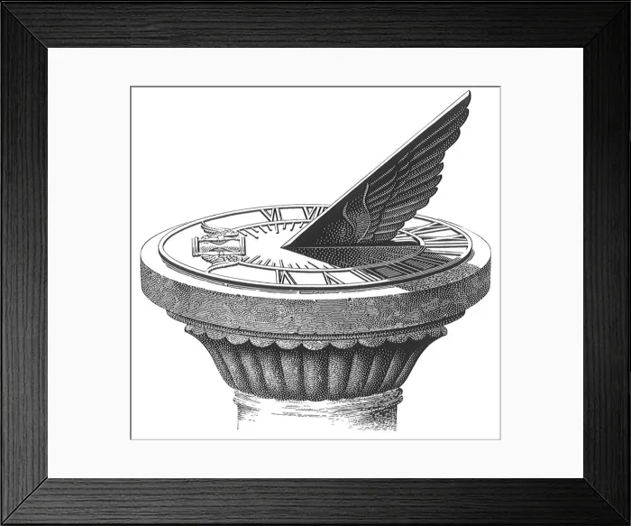 Framed Print : Tempus Fugit Date: 1941 Framed Print : Tempus Fugit Date: 1941
