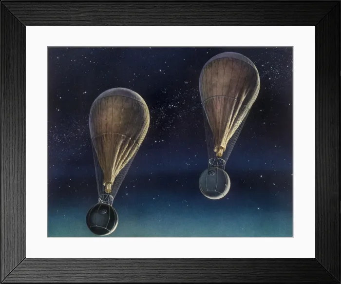 Framed Print : Stratosphere Explorers Date: 1941 Framed Print : Stratosphere Explorers Date: 1941