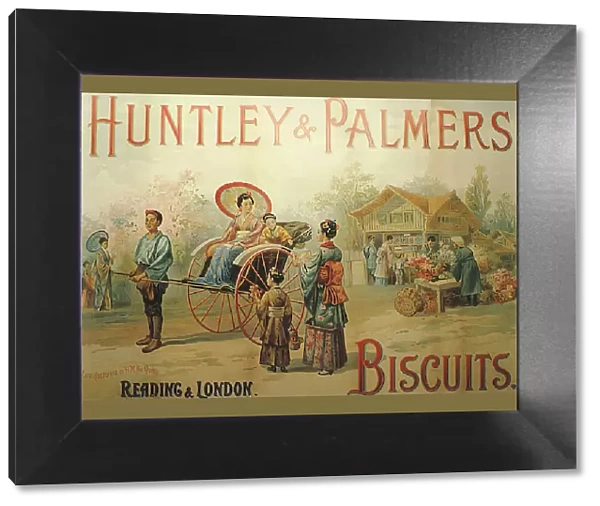Huntley & Palmer Biscuits - Reading & London - Advertisement