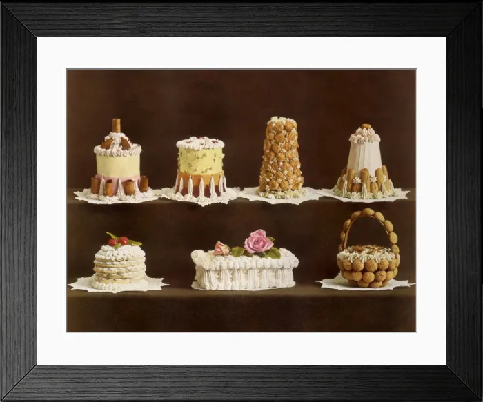 Framed Print : Ice Cream Desserts Date: 1935 Framed Print : Ice Cream Desserts Date: 1935
