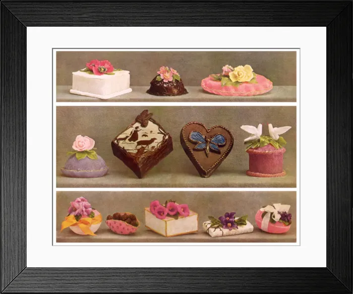 Framed Print : Assorted Bonbons Date: 1935 Framed Print : Assorted Bonbons Date: 1935