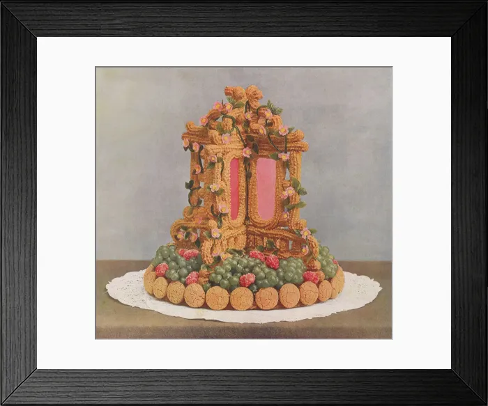 Framed Print : Macaroon Folly Creation Date: 1935 Framed Print : Macaroon Folly Creation Date: 1935