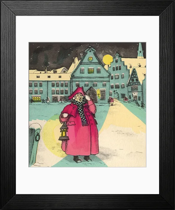 Framed Print : Town Crier Date: 1940 Framed Print : Town Crier Date: 1940