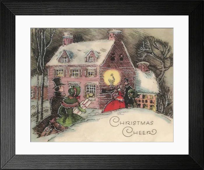 Framed Print : Going to Party Date: 1940 Framed Print : Going to Party Date: 1940