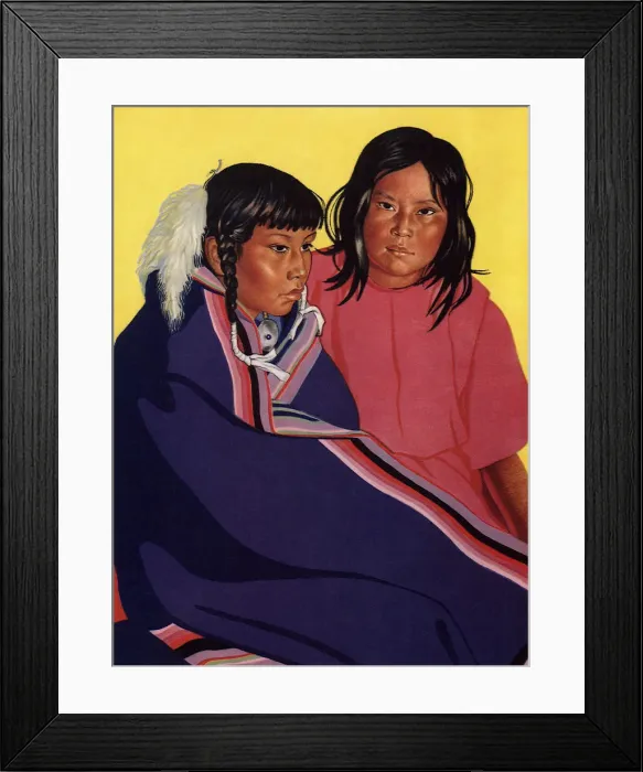 Framed Print : Spopeia and Mameia Date: 1925 Framed Print : Spopeia and Mameia Date: 1925