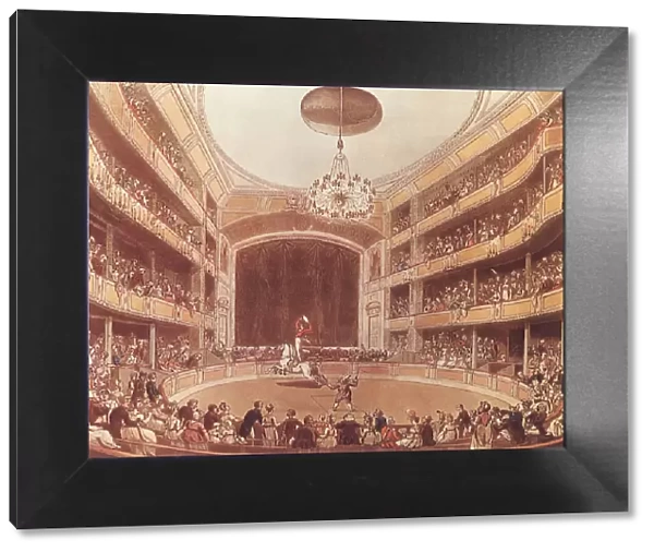 Astleys Ampitheater. Paris. Date: 1800