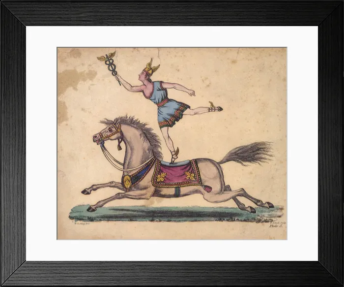 Framed Print : Mercury Date: 1850 Framed Print : Mercury Date: 1850