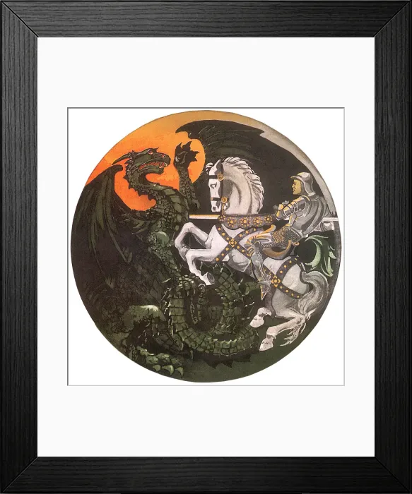 Framed Print : Saint Georges Victory Date: 1915 Framed Print : Saint Georges Victory Date: 1915