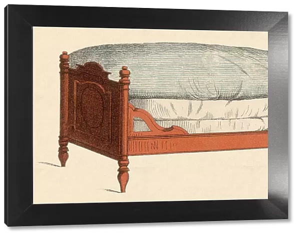Wooden Twin Bed Date: 1880