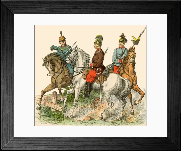 Framed Print : Horsemen Date: 1880 Framed Print : Horsemen Date: 1880