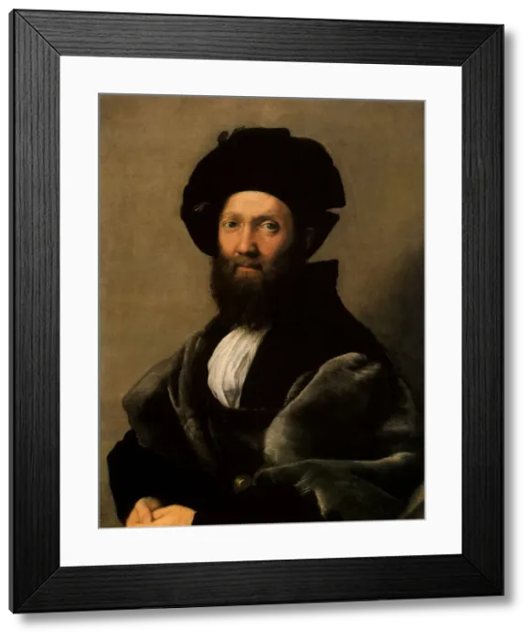 Framed Print : Baldassare Castiglione Date: 1515 Framed Print : Baldassare Castiglione Date: 1515