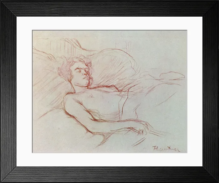 Framed Print : The Sleep Date: 1895 Framed Print : The Sleep Date: 1895