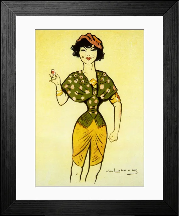 Framed Print : Polaire of the Wasp-Waist Date: 1915 Framed Print : Polaire of the Wasp-Waist Date: 1915