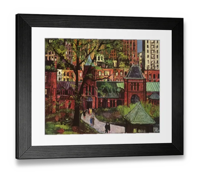 Framed Print : The Little Church Around the Corner Date: 1944 Framed Print : The Little Church Around the Corner Date: 1944