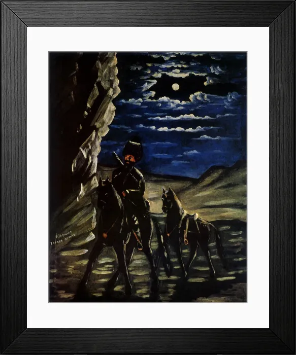 Framed Print : Robber Rustling a Horse Date: 1910 Framed Print : Robber Rustling a Horse Date: 1910
