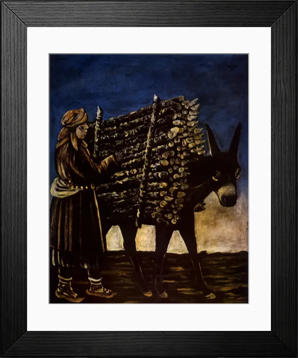 Framed Print : Boy Firewood Vendor Date: 1910 Framed Print : Boy Firewood Vendor Date: 1910