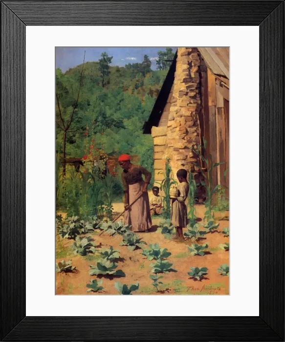 Framed Print : The Way they Live Date: 1879 Framed Print : The Way they Live Date: 1879