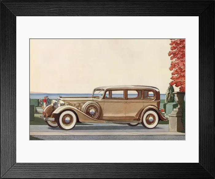 Framed Print : 1931 Lincoln Sedan Framed Print : 1931 Lincoln Sedan