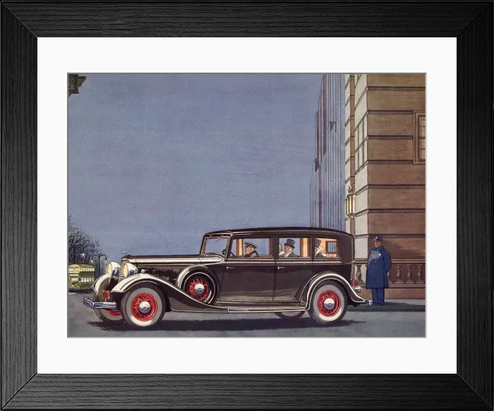 Framed Print : 1934 Lincoln Willoughby Limousine Framed Print : 1934 Lincoln Willoughby Limousine