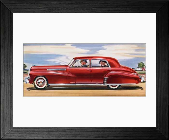 Framed Print : Cadillac-Fleetwood Sixty Special Framed Print : Cadillac-Fleetwood Sixty Special