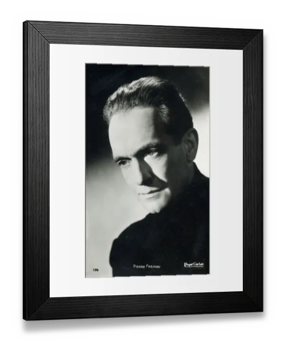 Framed Print : Pierre Fresnay - French stage and film actor (1897-1975). Date: 1954
