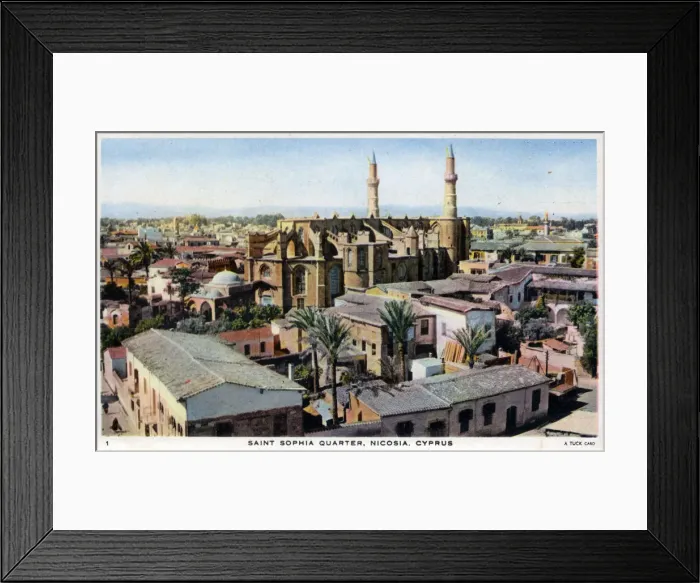 Framed Print : Saint Sophia Quarter - Nicosia, Cyprus Framed Print : Saint Sophia Quarter - Nicosia, Cyprus