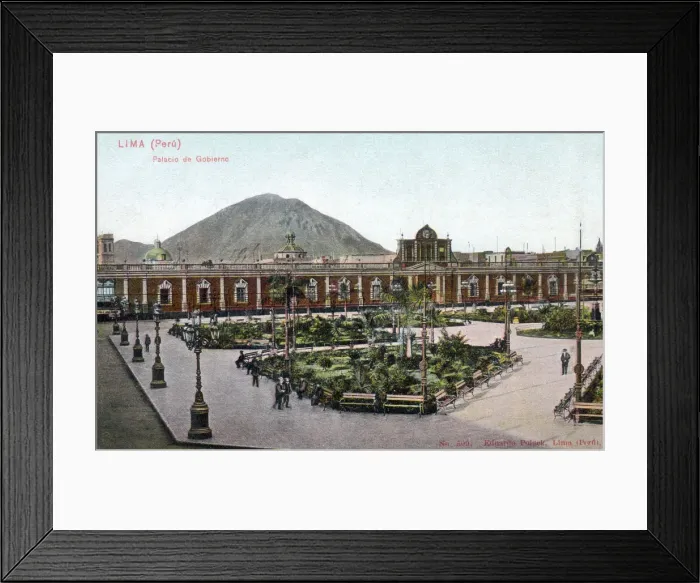 Framed Print : Palacio de Gobierno (Government Palace) - Lima, Peru Framed Print : Palacio de Gobierno (Government Palace) - Lima, Peru