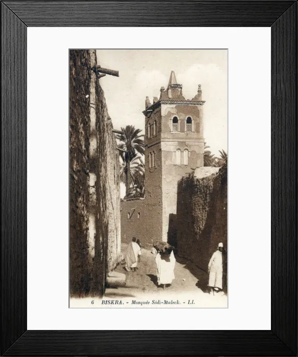 Framed Print : Mosque Sidi Abdel el-Moumen - Biskra, Algeria Framed Print : Mosque Sidi Abdel el-Moumen - Biskra, Algeria