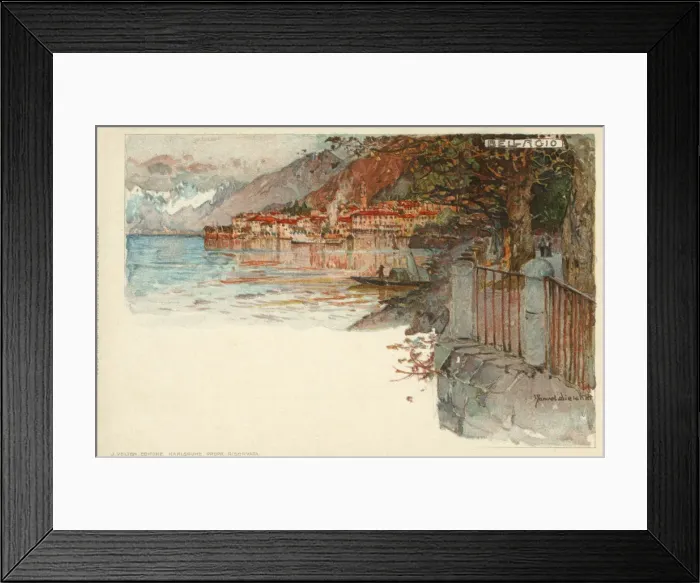 Framed Print : Bellagio, Lake Como, Italy Framed Print : Bellagio, Lake Como, Italy