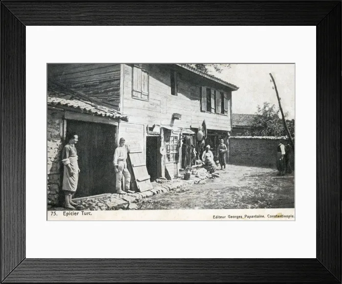 Framed Print : A Turkish grocer - Istanbul, Turkey Framed Print : A Turkish grocer - Istanbul, Turkey