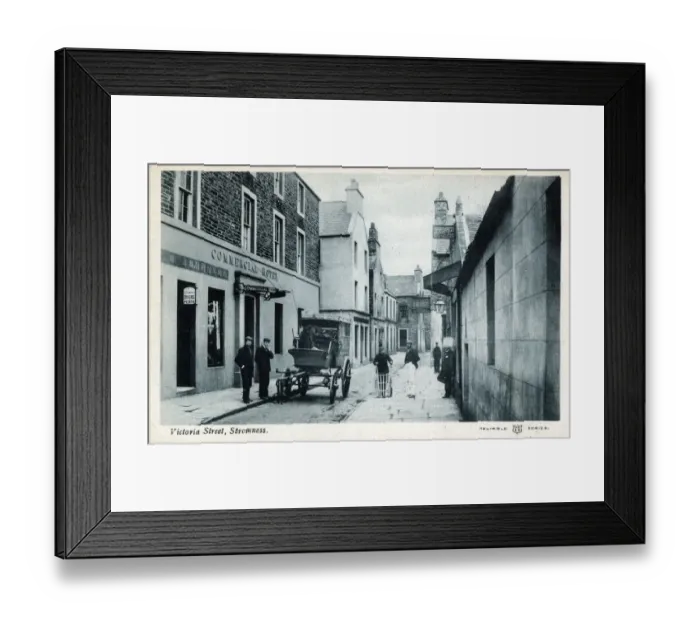 Framed Print : Victoria Street, Stromness, Orkney, Scotland Framed Print : Victoria Street, Stromness, Orkney, Scotland