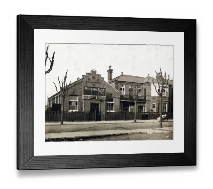 Framed Print : Photograph of Abbey Wood Club, Plumstead, London Framed Print : Photograph of Abbey Wood Club, Plumstead, London
