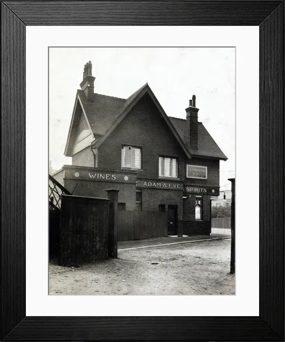 Framed Print : Photograph of Adam & Eve PH, West Ham, London Framed Print : Photograph of Adam & Eve PH, West Ham, London