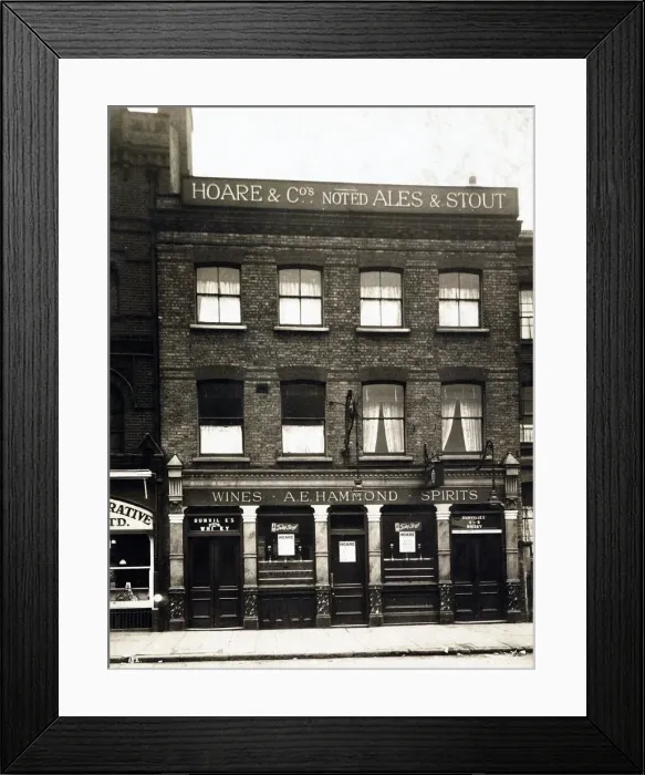 Framed Print : Photograph of Admiral Keppel PH, Shoreditch, London Framed Print : Photograph of Admiral Keppel PH, Shoreditch, London