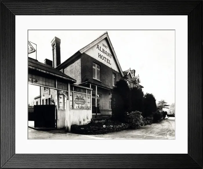 Framed Print : Photograph of Albany PH, Thames Ditton, Surrey Framed Print : Photograph of Albany PH, Thames Ditton, Surrey