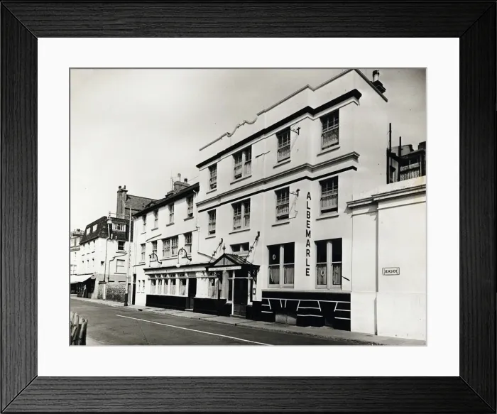 Framed Print : Photograph of Albemarle Hotel, Brighton, Sussex Framed Print : Photograph of Albemarle Hotel, Brighton, Sussex