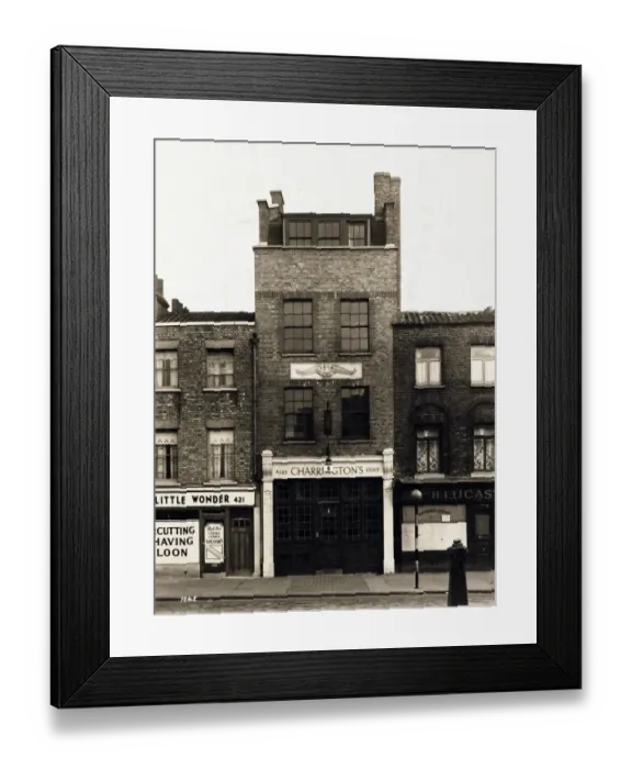 Framed Print : Photograph of Albion PH, Bethnal Green, London Framed Print : Photograph of Albion PH, Bethnal Green, London