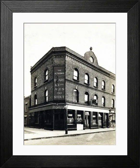 Framed Print : Photograph of Alderman PH, Kennington, London Framed Print : Photograph of Alderman PH, Kennington, London