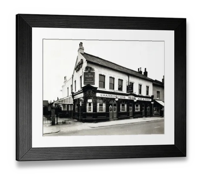 Framed Print : Photograph of Alma PH, Enfield Wash, Greater London Framed Print : Photograph of Alma PH, Enfield Wash, Greater London