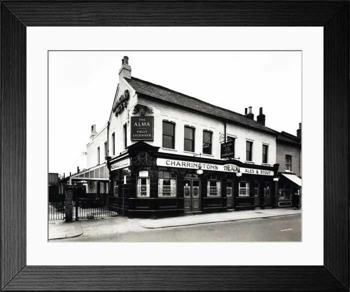 Framed Print : Photograph of Alma PH, Enfield Wash, Greater London Framed Print : Photograph of Alma PH, Enfield Wash, Greater London