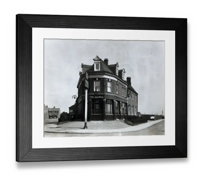 Framed Print : Photograph of Alma PH, Ponders End, Greater London Framed Print : Photograph of Alma PH, Ponders End, Greater London