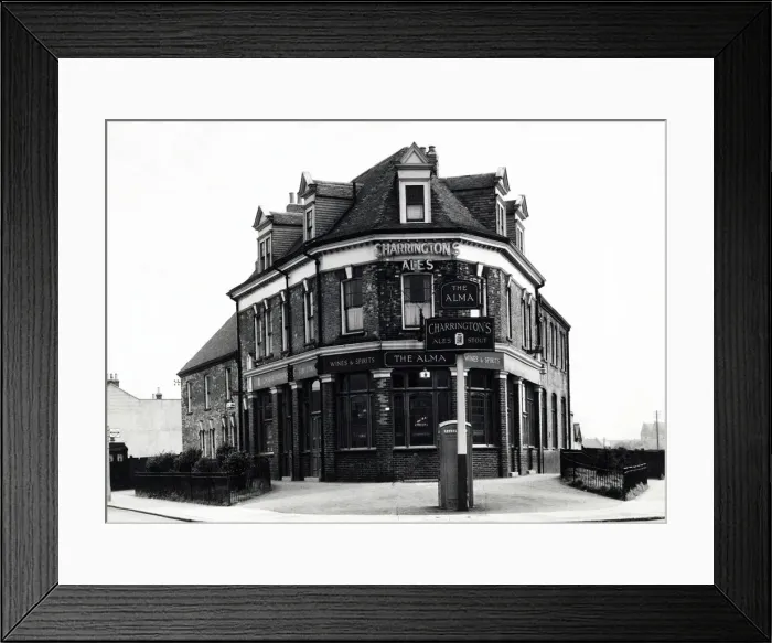 Framed Print : Photograph of Alma PH, Ponders End, Greater London Framed Print : Photograph of Alma PH, Ponders End, Greater London