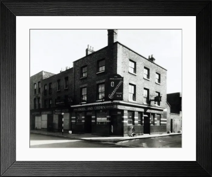 Framed Print : Photograph of Angel & Crown PH, Bethnal Green (Old), London Framed Print : Photograph of Angel & Crown PH, Bethnal Green (Old), London