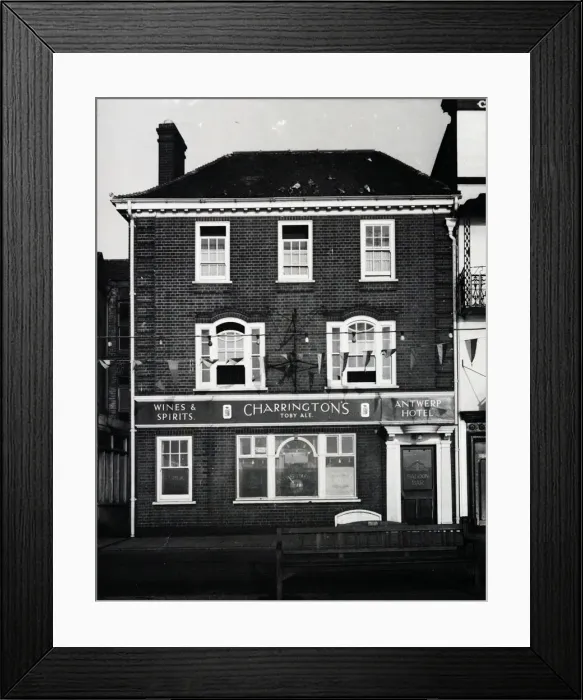 Framed Print : Photograph of Antwerp Hotel, Deal, Kent