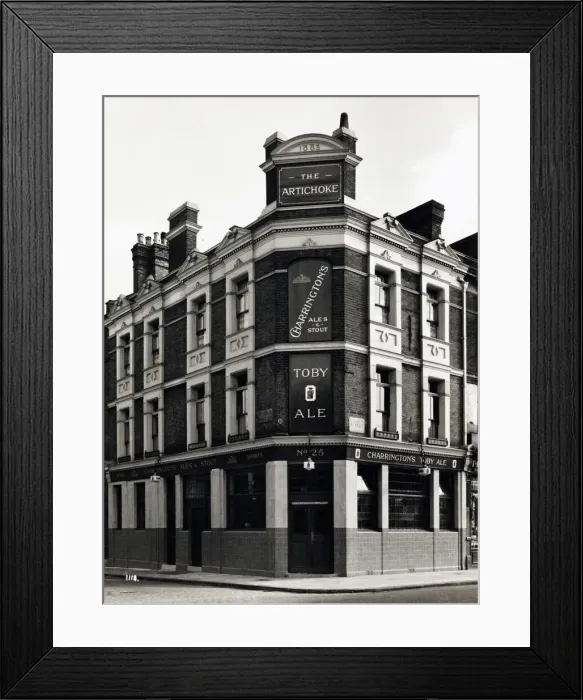 Framed Print : Photograph of Artichoke PH, Camberwell, London