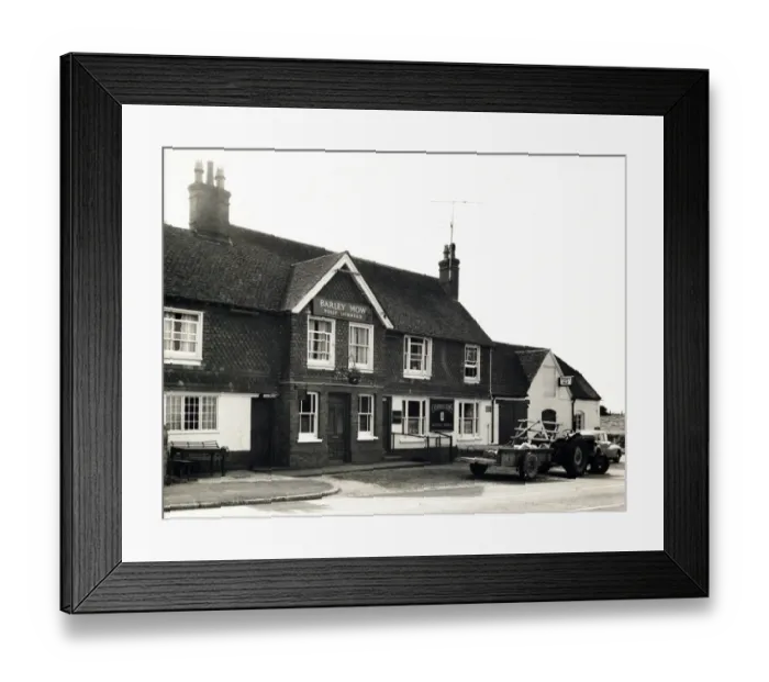 Framed Print : Photograph of Barley Mow PH, Selmeston, Sussex Framed Print : Photograph of Barley Mow PH, Selmeston, Sussex