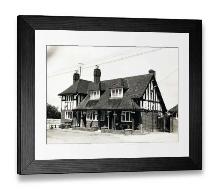 Framed Print : Photograph of Barley Mow PH, Blewbury, Oxfordshire Framed Print : Photograph of Barley Mow PH, Blewbury, Oxfordshire